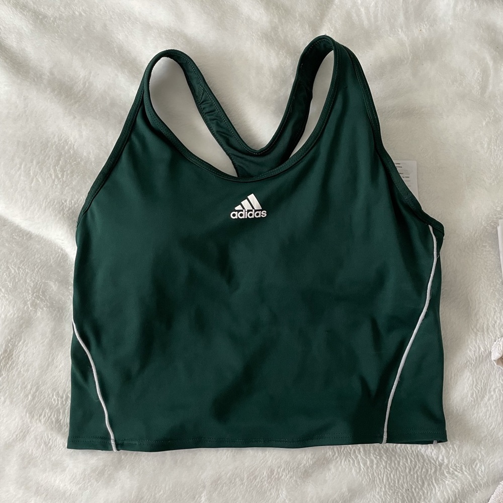 Adidas workout top cropped